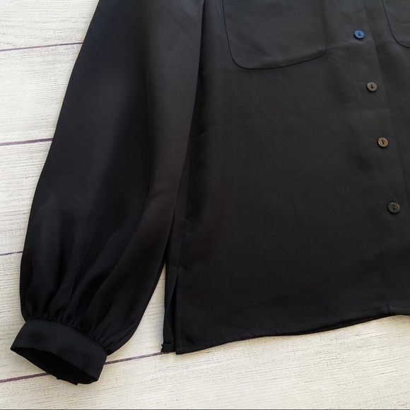 EXPRESS Ballon Sleeve Utility Shirt - Picture 4 of 10